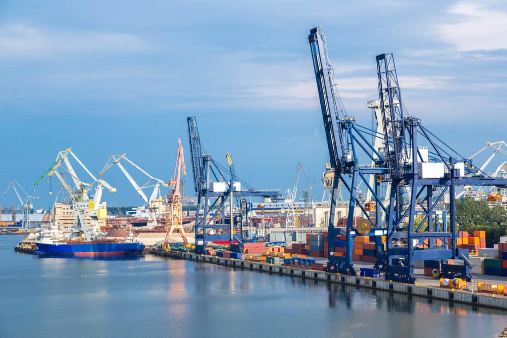 Logistics Poland Container Terminal Gdansk Broekman Logistics